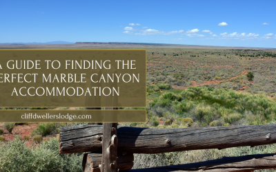 A Guide to Finding the Perfect Marble Canyon Accommodation