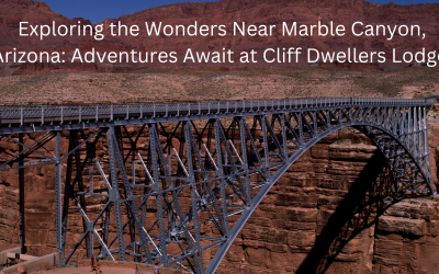 Exploring the Wonders Near Marble Canyon, Arizona: Adventures Await at Cliff Dwellers Lodge